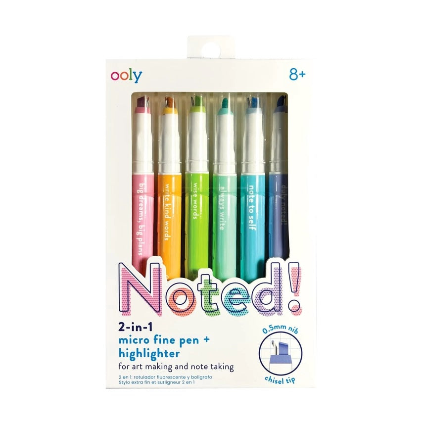 2 in 1 Pens & Highlighters
