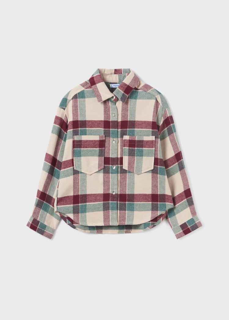 checked overshirt