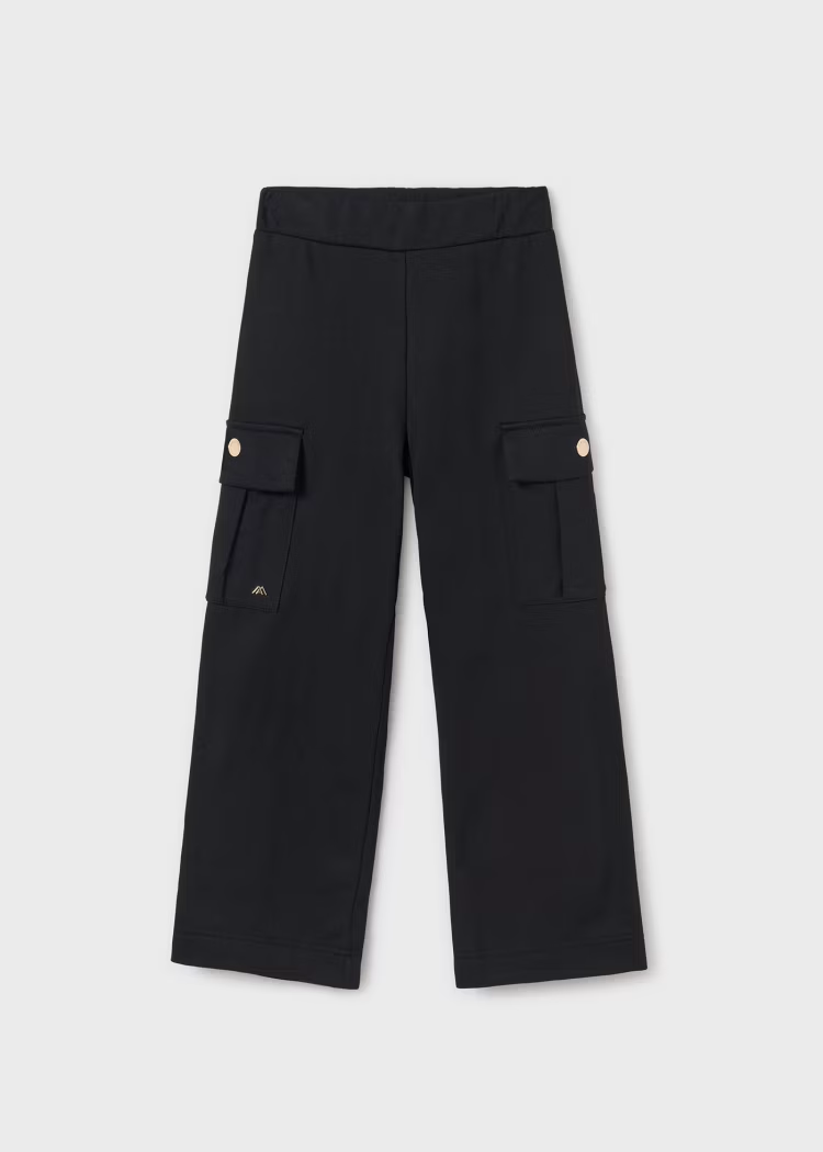 Black Cargo Pant