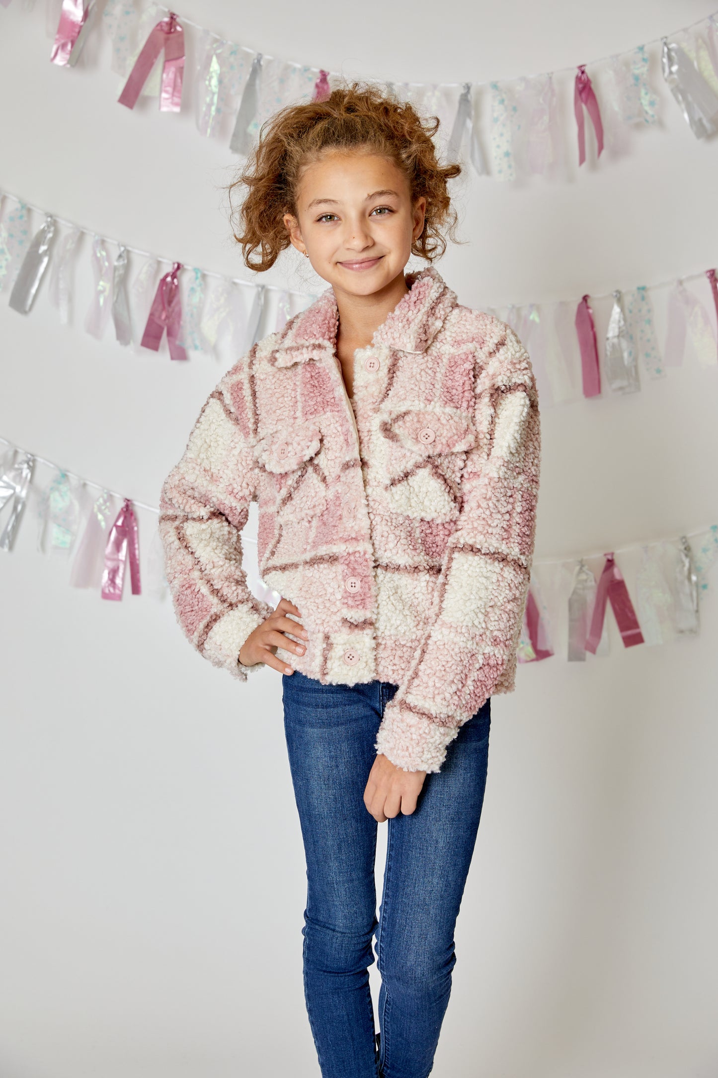 Pink Combo Jacket