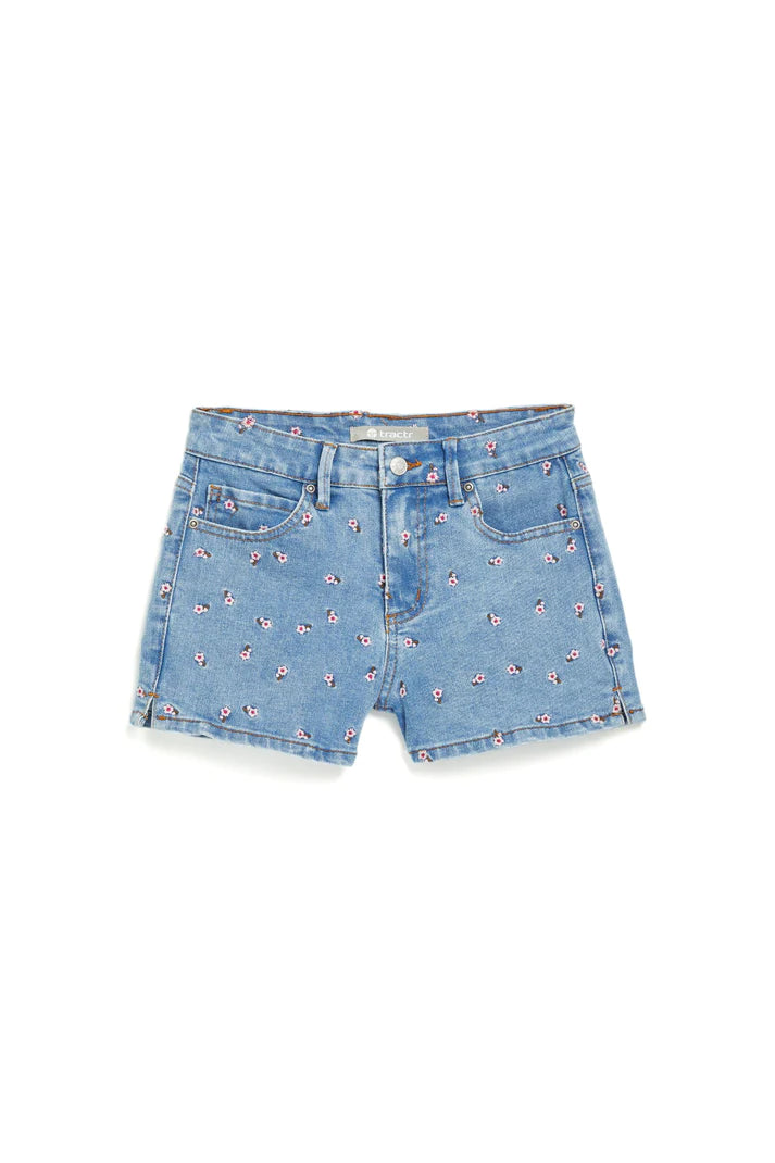 Brittany Short Ditsy Floral Emb