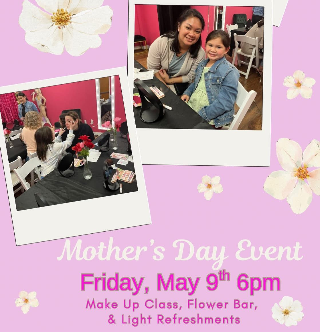 Mother's Day Event Friday May 9th Ticket