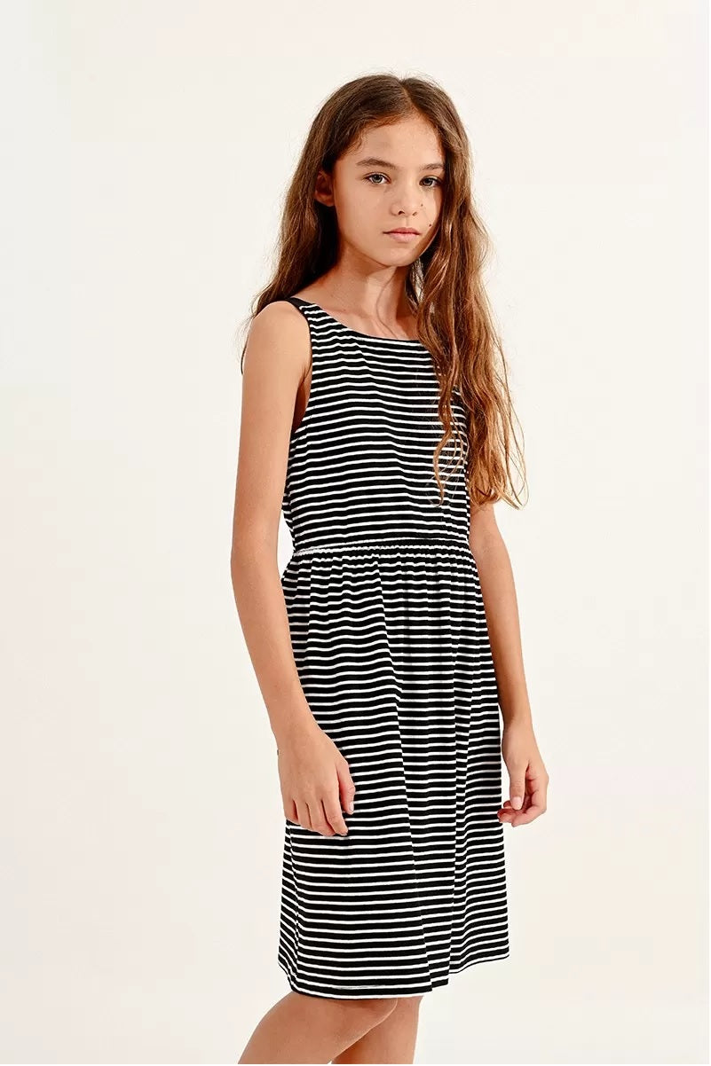 Black/White Dress