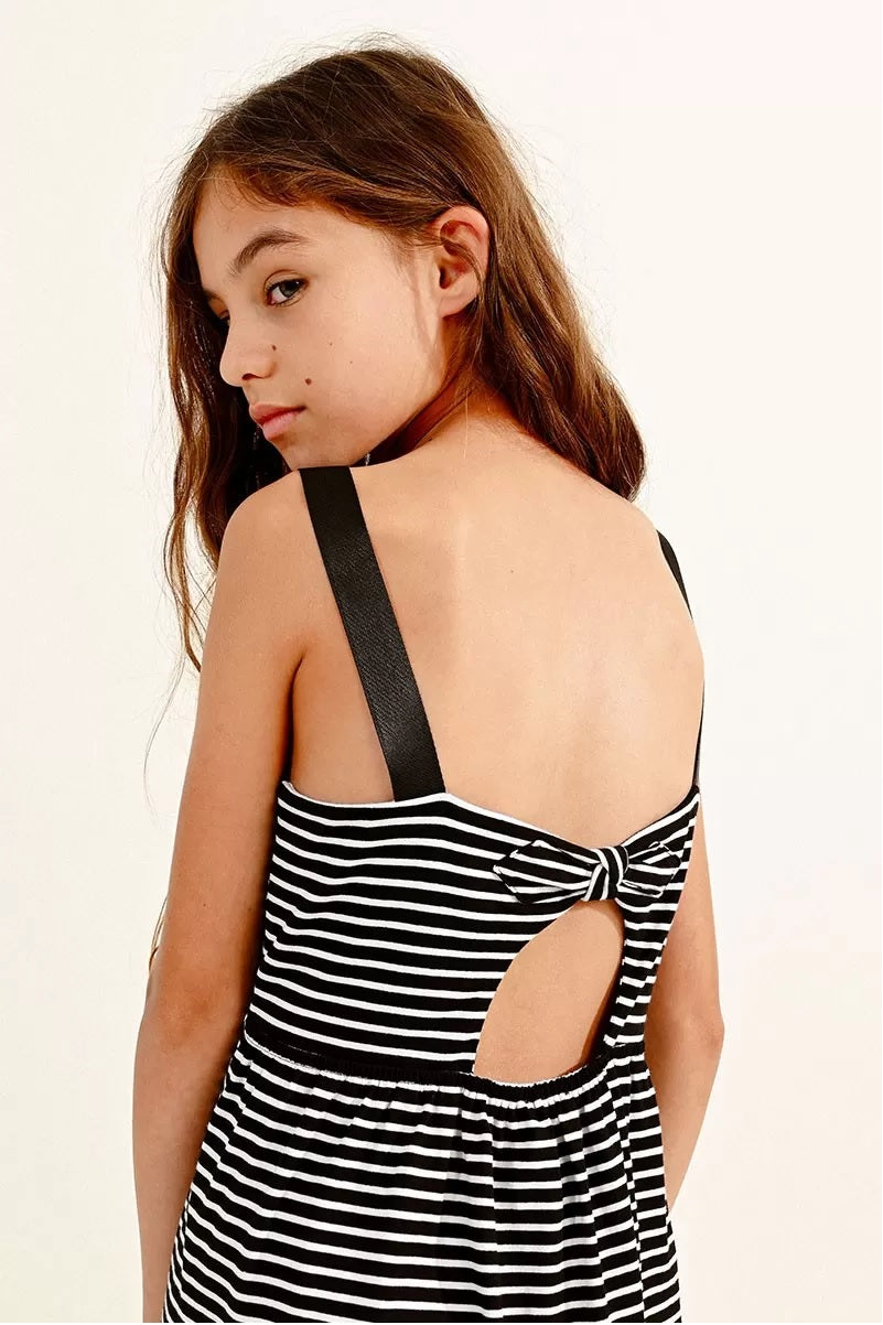 Black/White Dress