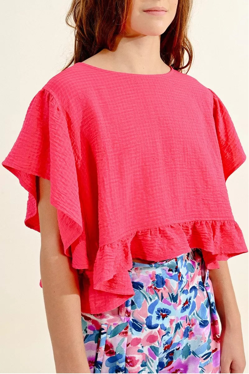 Fuschia Top
