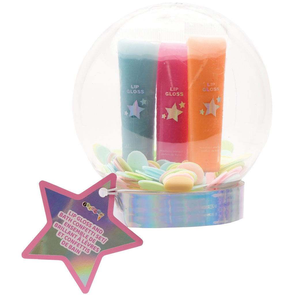 Winter Wonderland Lip Gloss & Confetti Set