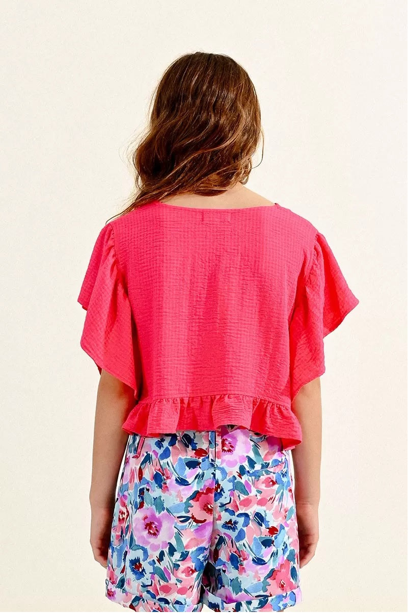 Fuschia Top