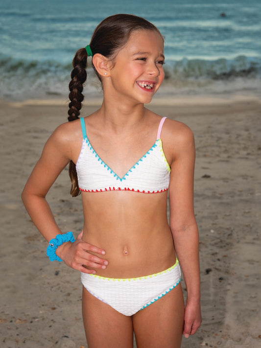 Larissa textured bikini set