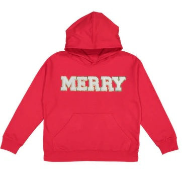 Merry Hooded Sweatshirt