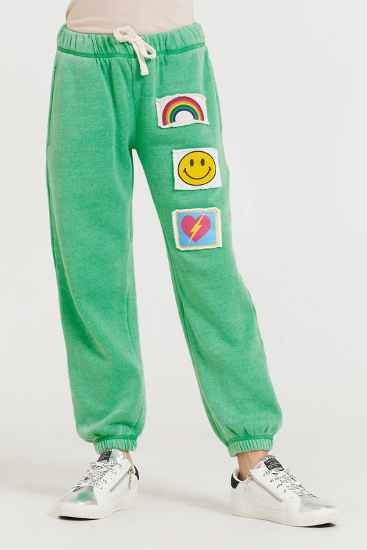 Green Patch Jogger